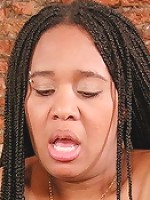 Bigtitted milf Francisca feeding on man goo