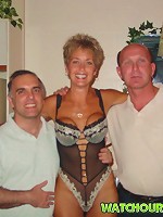 Tracy meets two guys at bar takes them home