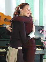 Esther&Marion lesbian mom fucks girl