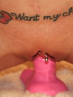 Hot blooded MILF playing with herself