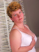 This horny housewife gets playfull and nasty