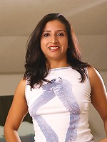 Exotic Angel plays with her spicy pussy on the sofa