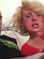 The fat dick does a granny