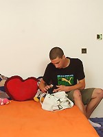 Sexy glasses on hot granny slut