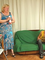 Mature babe is his mother in law and she wants to feel his cock penetrating her wet pussy