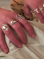 She awakens her son in law with a blowjob and then the mature wants a fuck