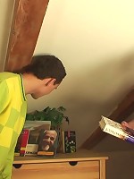 The sultry grandma would very much like to take his boner in her tight pussy and she gets it