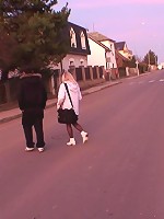 Granny needs a phone and he offers his so she can make her call and then suck his cock