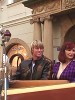 A ride on a vintage car loosens her up and she goes home with him for hot granny fucking