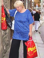 The young man happily pushes his dick into this beautiful old babe and she loves it