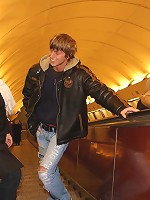 After happily pounding the hell out of this naughty mature slut he cums on her box