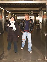 He mounts the hot fat mature slut and he fucks her pussy hard from behind