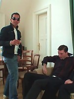 Threesome sex with a hot mature granny and her desire for dick is overwhelmingly arousing