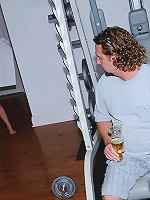 amaazing hot horny fucking big tits milf get fucked on the work out bench by her instructor hot pics