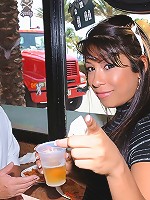 smoking hot fucking black hair latina get drilled hard in her hot pussy after getting picked up in the pizza joint